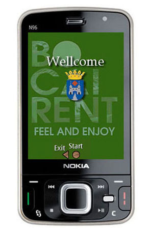 Audio guía bluetooth wifi con Nokia