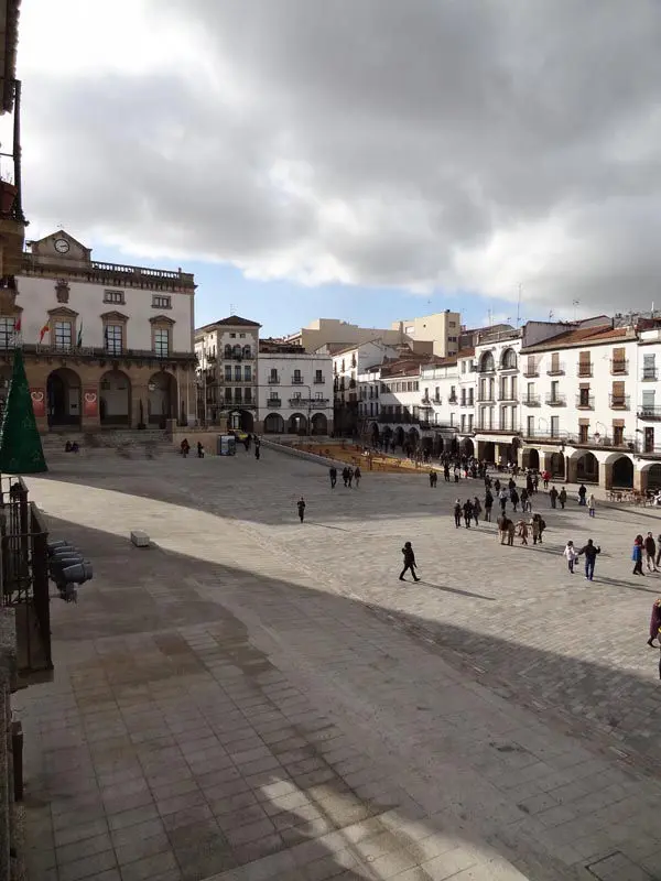 Visita a Cáceres - Plaza Mayor