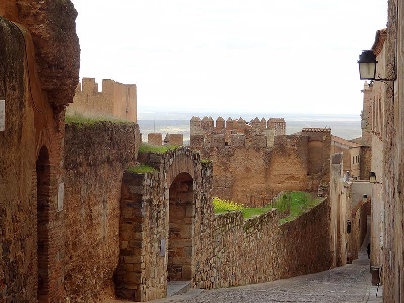 Visita a Cáceres - muralla