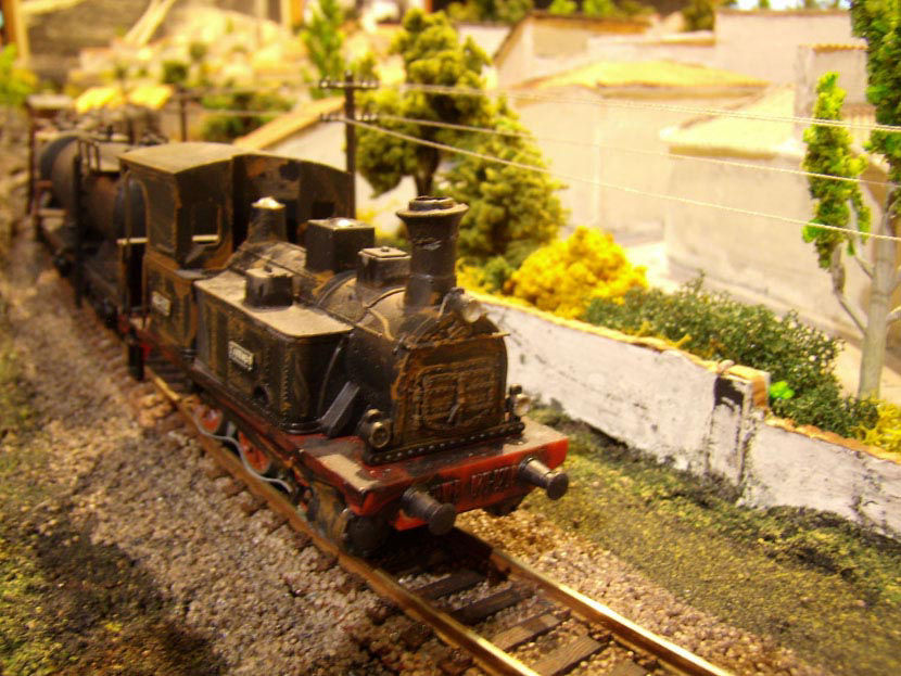 Audioguia del Museo de la Minería - maqueta ferroviaria