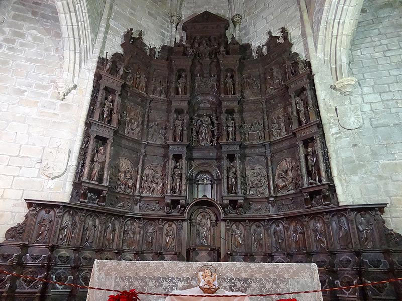 Visita a Cáceres - Retablo de Concatedral de Santa María