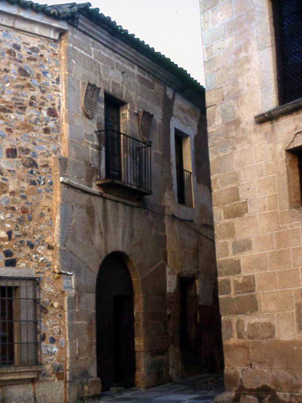 Visita a Cáceres - casa de los Moraga