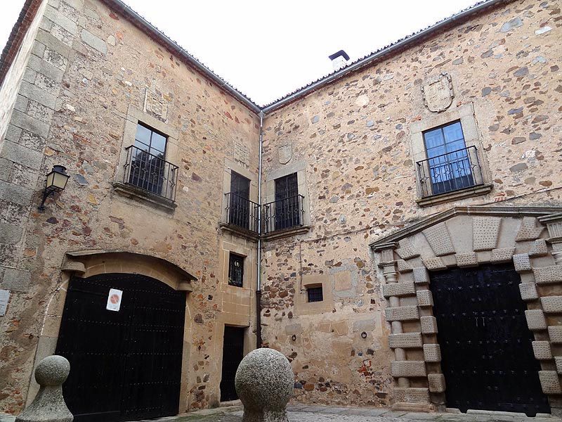Visita a Cáceres - Palacio de los condes de Adanero