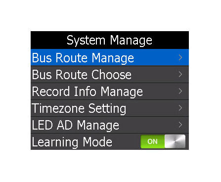 Audioguía con antena GPS para trenes turísticos y buses turísticos - Pantalla de carga y selección de ruta