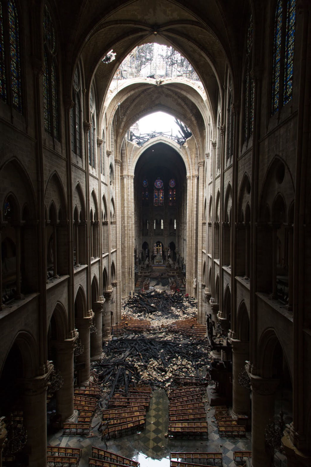 Incendio de Notre Dame de Paris, abril 2019