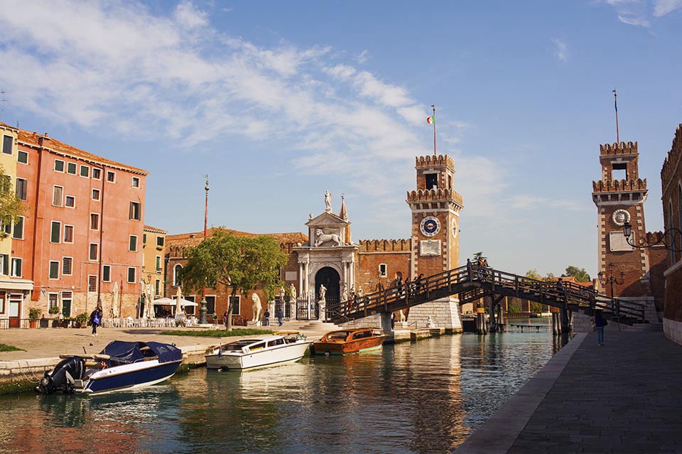 Audioguía de Venecia - Arsenal y Museo Histórico Naval