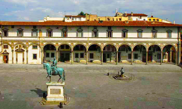 Audioguía de Florencia - Hospital de los Inocentes