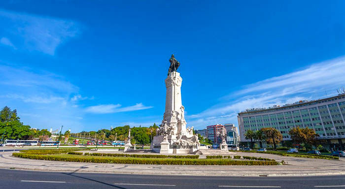 Audioguía de Lisboa - Plaza-Monumento  al Marqués de Pombal