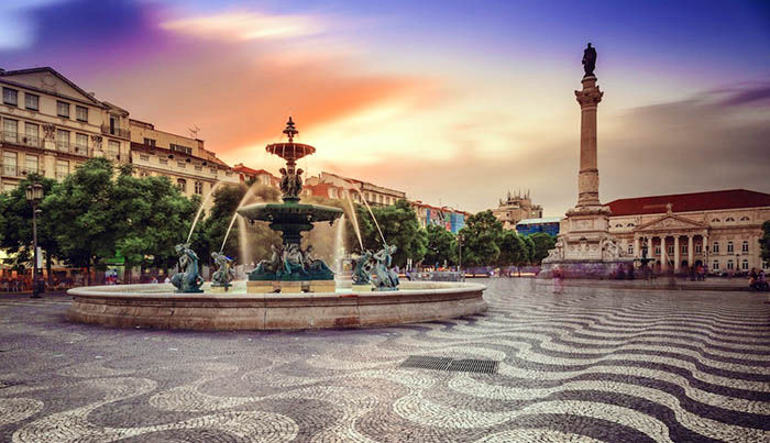 Audioguía de Lisboa - Plaza del Rossio