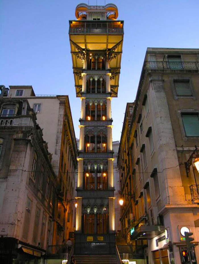 Audioguía de Lisboa - Elevador de Santa Justa